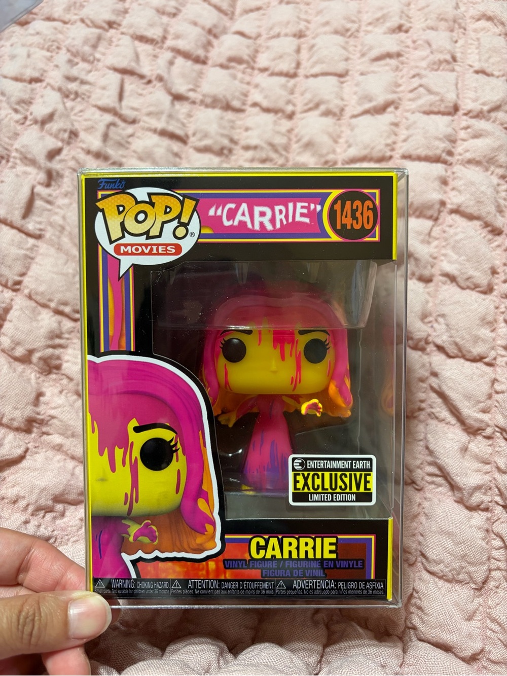 Carrie Blacklight Funko Pop